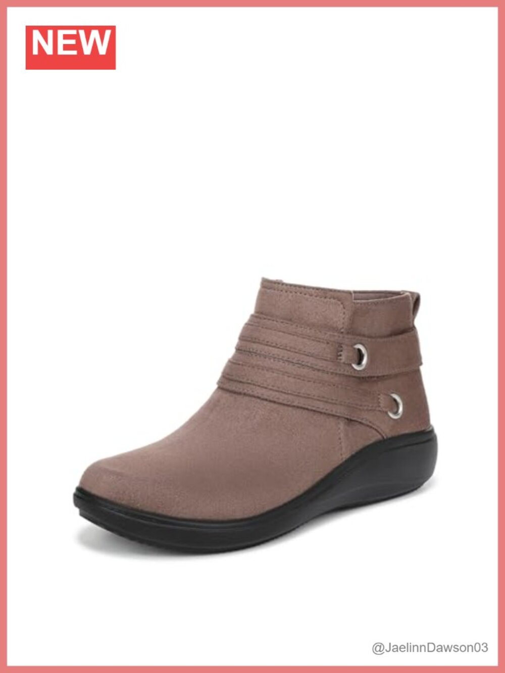 LifeStride Brave Zip Short Boots Ankle Bootie